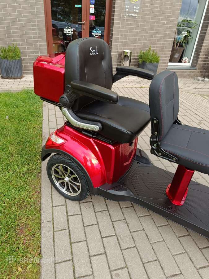 Elektrinis Skuteris motoroleris - nuotraukos Nr. 25