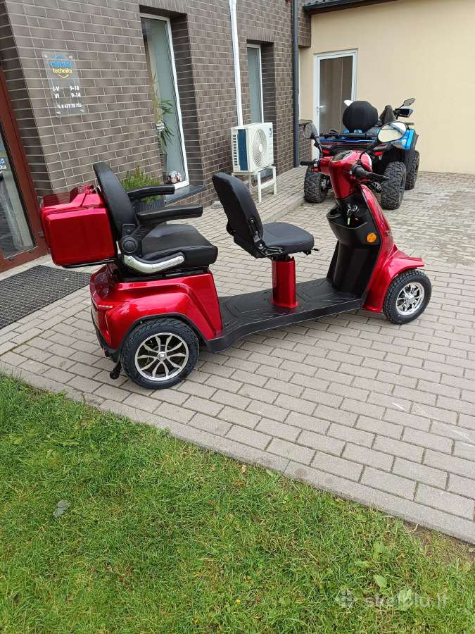 Elektrinis Skuteris motoroleris - nuotraukos Nr. 29