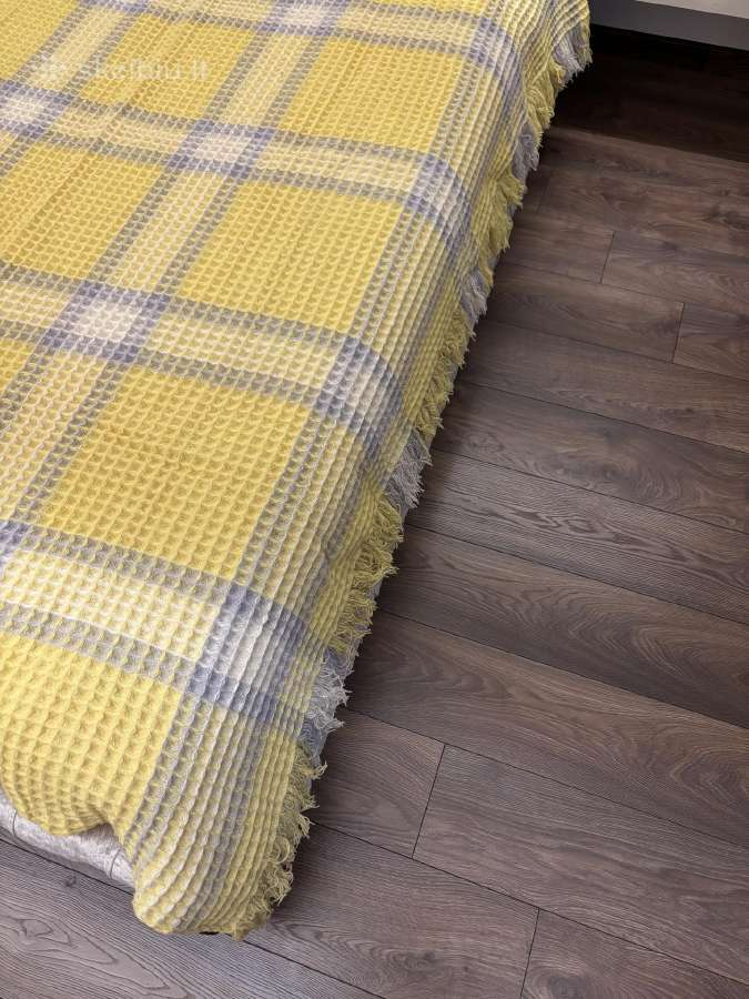 Vintažins vilnonis pledas Derw - nuotraukos Nr. 2