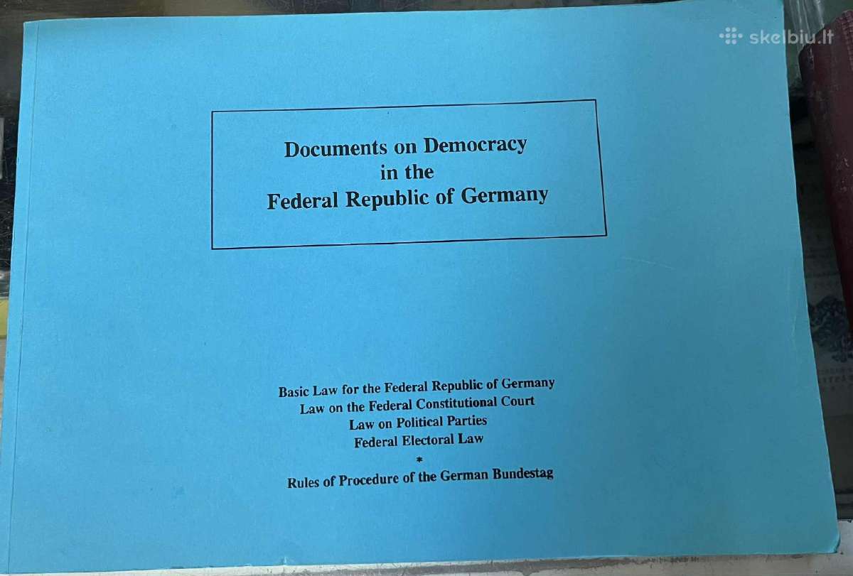 Documents on Democracy in the Federal Republic of