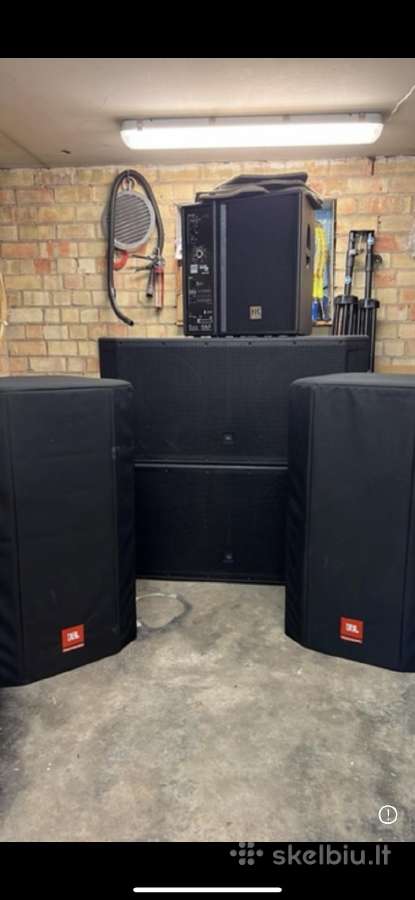 Jbl Srx 835/828 Garso įrangos komplektas