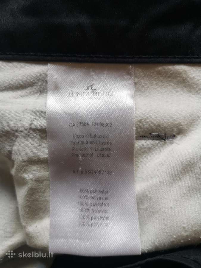 J. Lindeberg Stockholm juodi vyriški šortai - nuotraukos Nr. 6