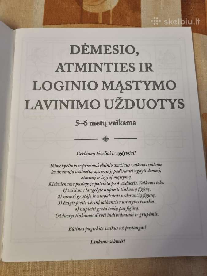 Atminties ir loginio mąstymo užduotys - nuotraukos Nr. 2