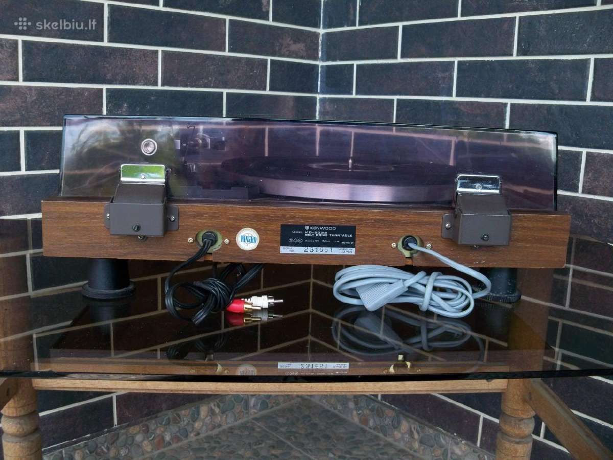 Samyo. Technfcs Sl2000. JVC. Kenwood. Dual 621,704 - nuotraukos Nr. 27