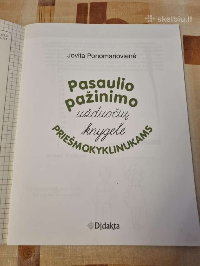 Pasaulio pažinimo užduočių knyga priešmokyklinukam - nuotraukos Nr. 2
