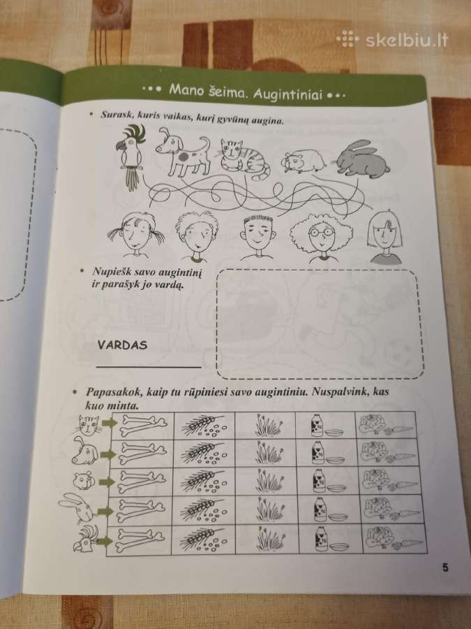 Pasaulio pažinimo užduočių knyga priešmokyklinukam - nuotraukos Nr. 3