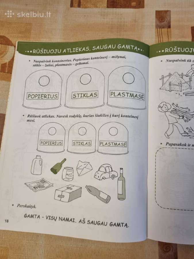 Pasaulio pažinimo užduočių knyga priešmokyklinukam - nuotraukos Nr. 4