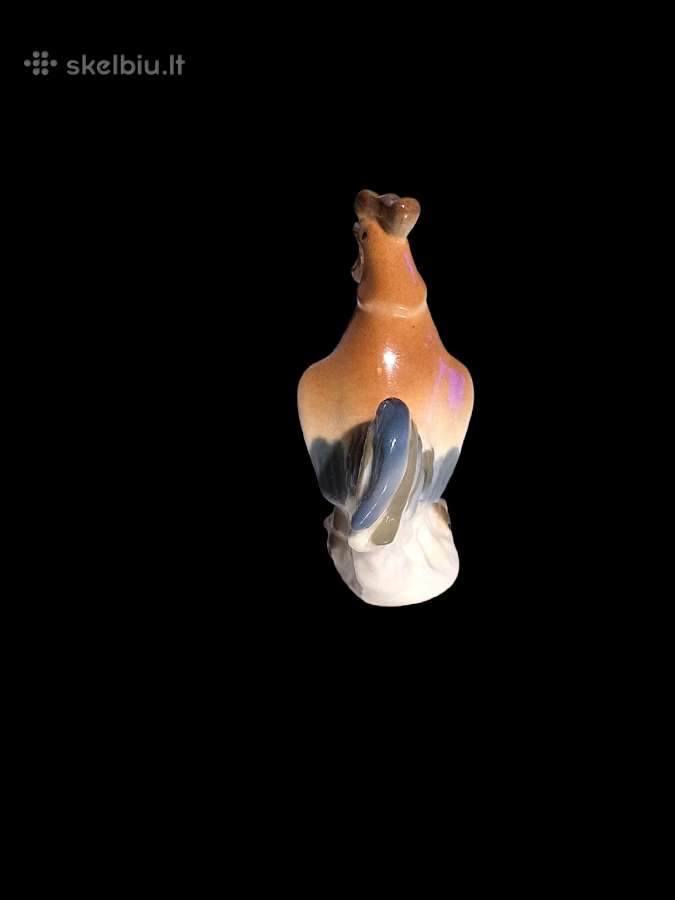 Porcelianinė Figūrėlė „gaidys“ Lfz - nuotraukos Nr. 4
