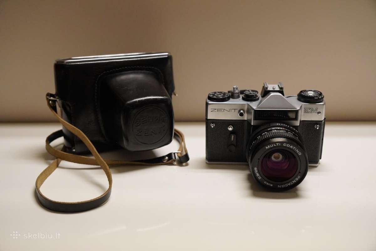 Zenit Em + 5 objektyvai + priedai - nuotraukos Nr. 4