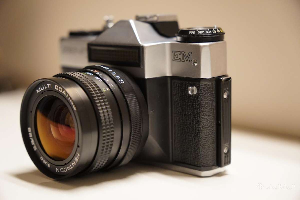 Zenit Em + 5 objektyvai + priedai - nuotraukos Nr. 6