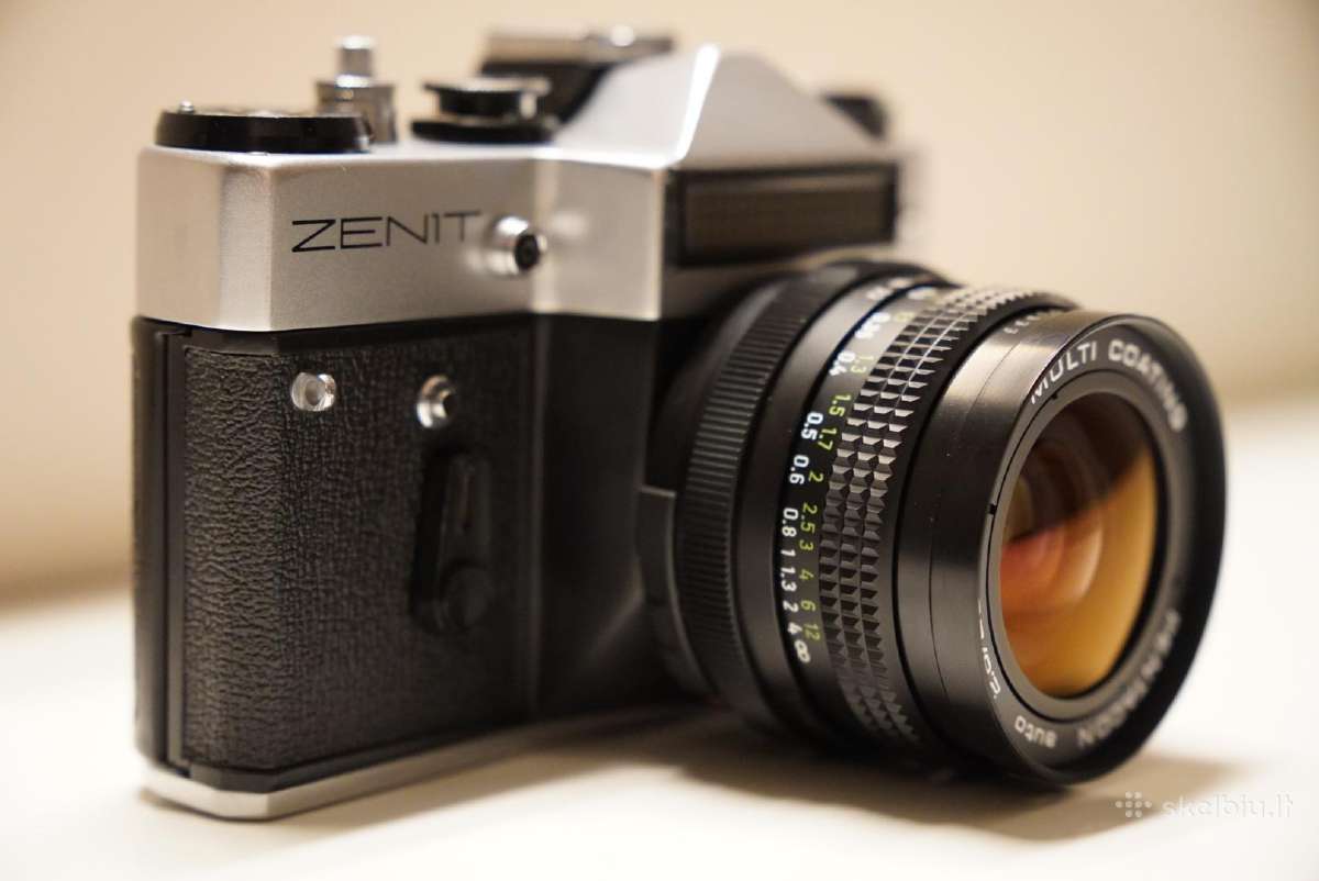 Zenit Em + 5 objektyvai + priedai - nuotraukos Nr. 7