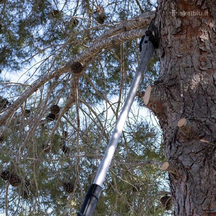 Akumuliatorinis teleskopinis pjūklas 1.75-2.5m Kam - nuotraukos Nr. 7