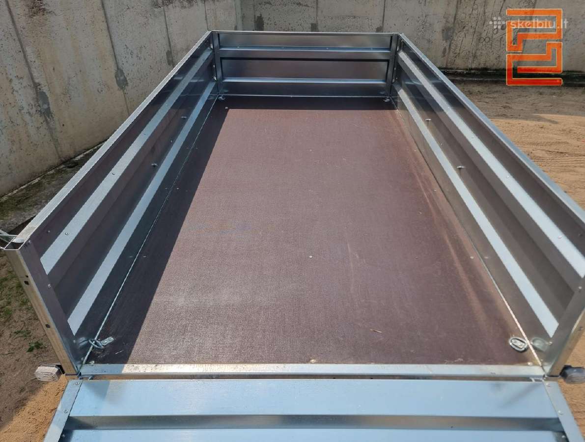 Nauja stipri 2.5x1.35m priekaba - nuotraukos Nr. 7