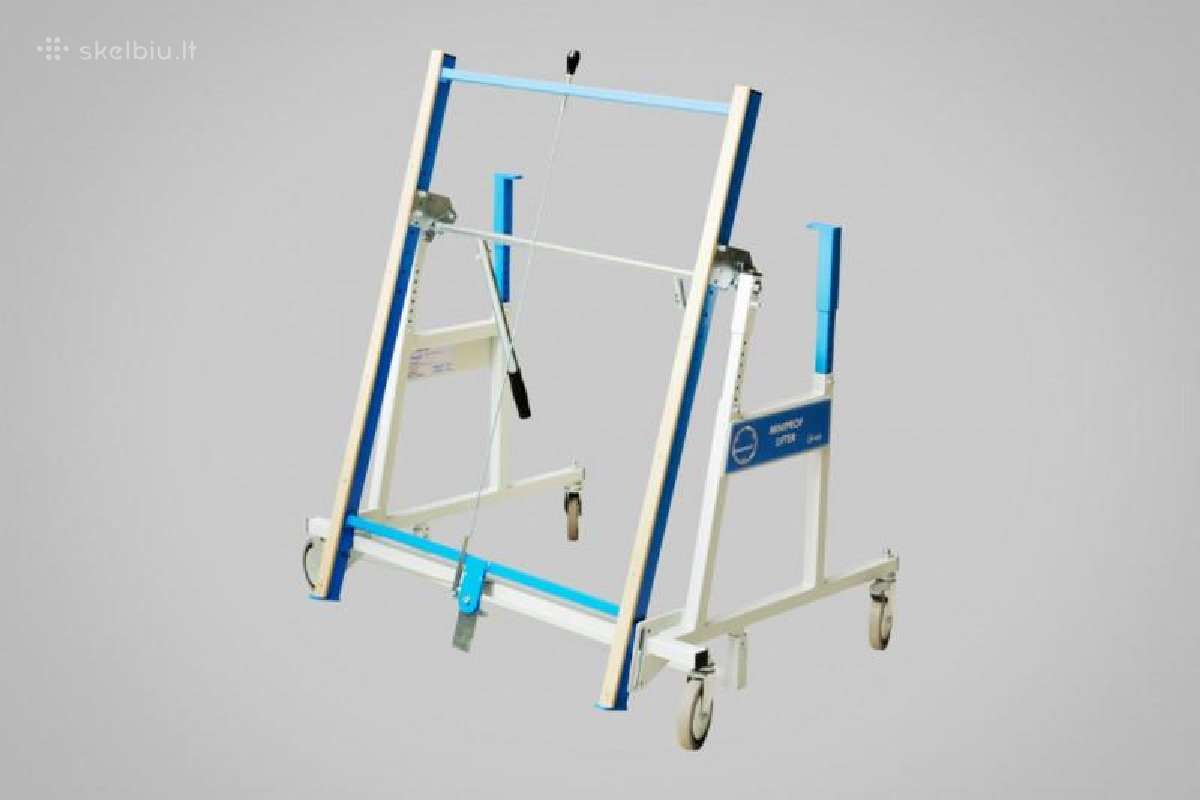 Vežimėlis plokščių transportavimui Lifter 150kg - nuotraukos Nr. 2