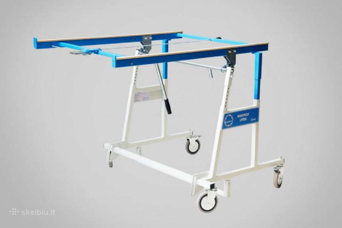 Vežimėlis plokščių transportavimui Lifter 150kg - nuotraukos Nr. 4