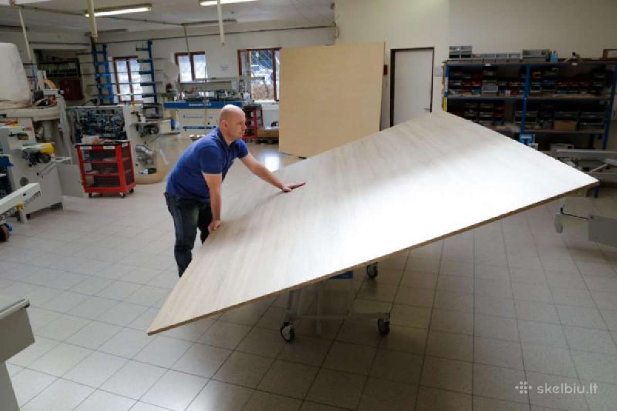Vežimėlis plokščių transportavimui Lifter 150kg - nuotraukos Nr. 5