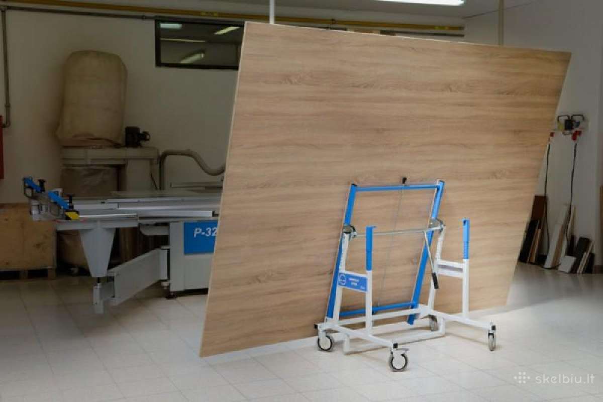 Vežimėlis plokščių transportavimui Lifter 150kg - nuotraukos Nr. 8