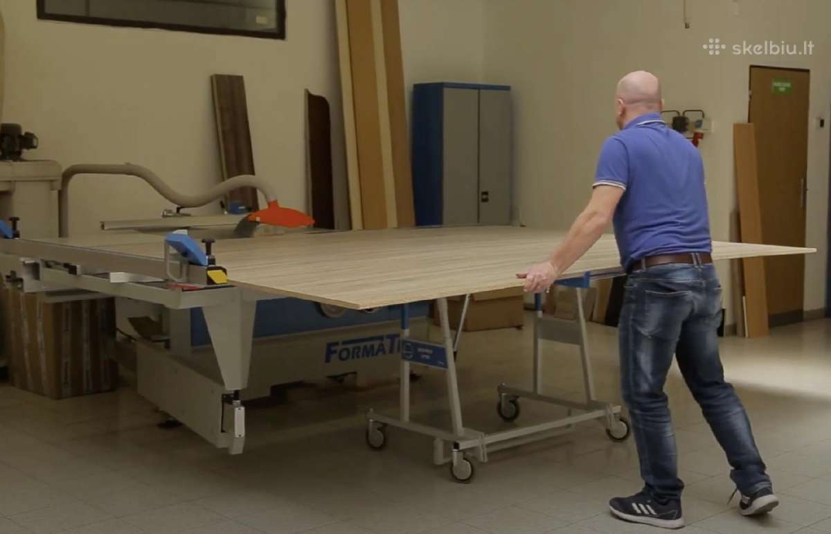Vežimėlis plokščių transportavimui Lifter 150kg - nuotraukos Nr. 9