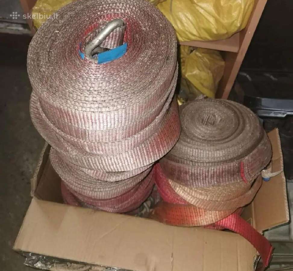 Parduodami krovininiai diržai komplektas 3€ - nuotraukos Nr. 2