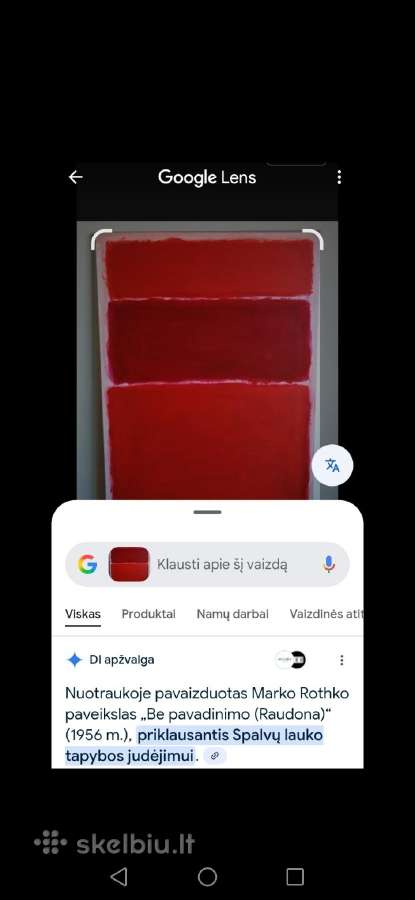 Naujas paveikslas, 100cm*70cm - nuotraukos Nr. 4