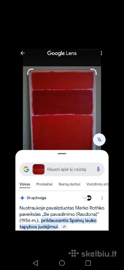 Naujas paveikslas, 100cm*70cm - nuotraukos Nr. 4