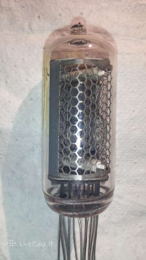 Indikatoriai nixie In-8-2 nenaudoti, K155id1 - nuotraukos Nr. 2