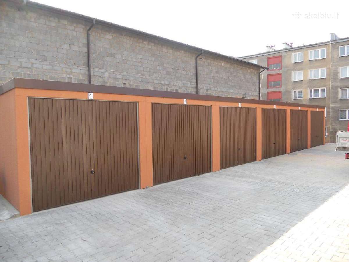 Moduliniai garažų kompleksai, garažų boksai - nuotraukos Nr. 6