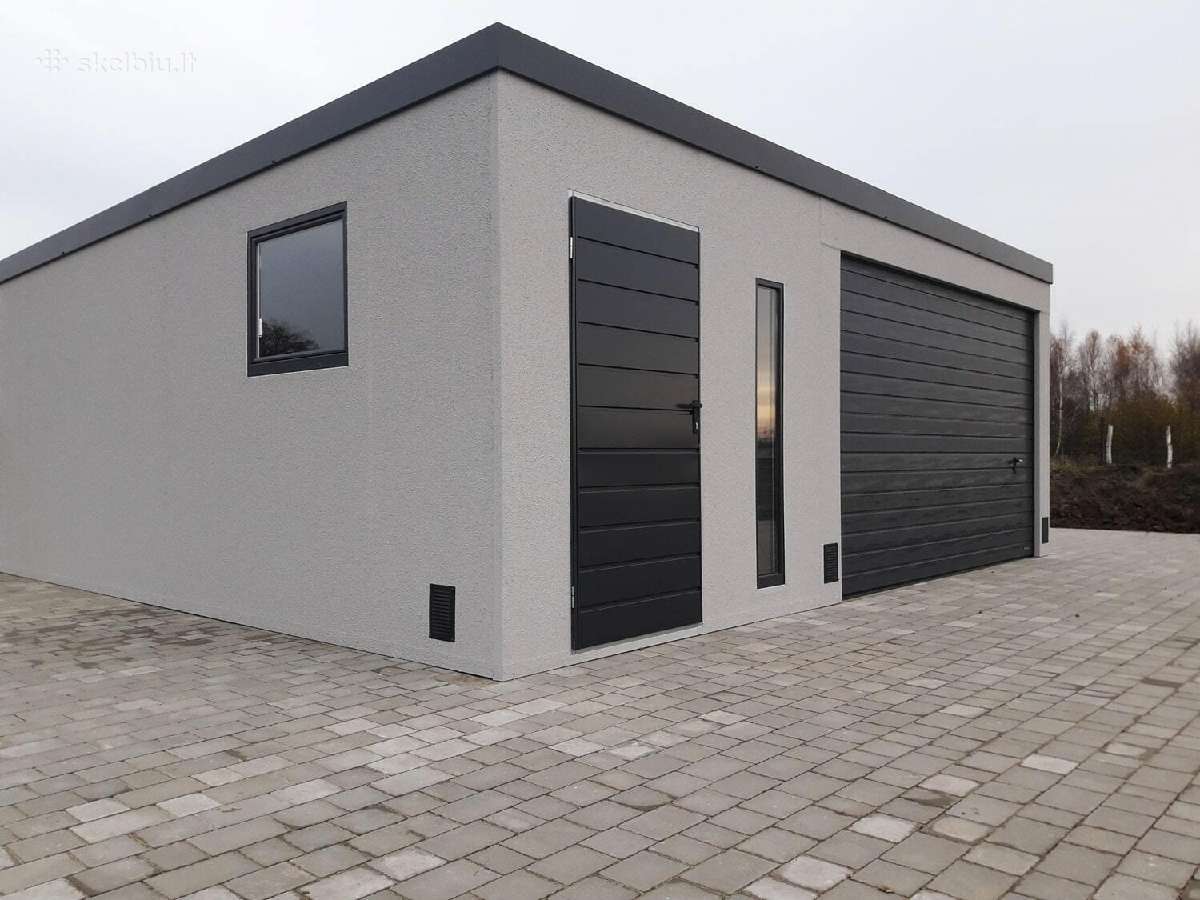 Moduliniai garažų kompleksai, garažų boksai - nuotraukos Nr. 25