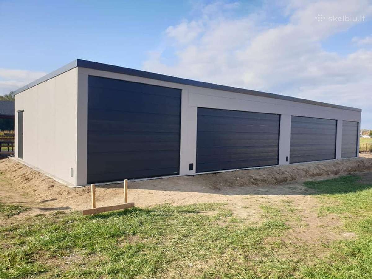 Moduliniai garažų kompleksai, garažų boksai - nuotraukos Nr. 30