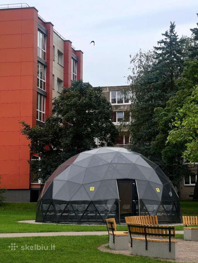 7m 40kv. glamping Gk kupolas, pavėsinė, vasarnamis - nuotraukos Nr. 16