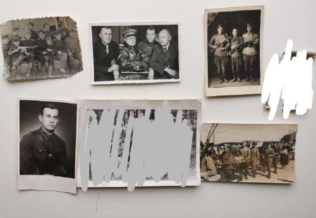 Foto stribai ir partizanai