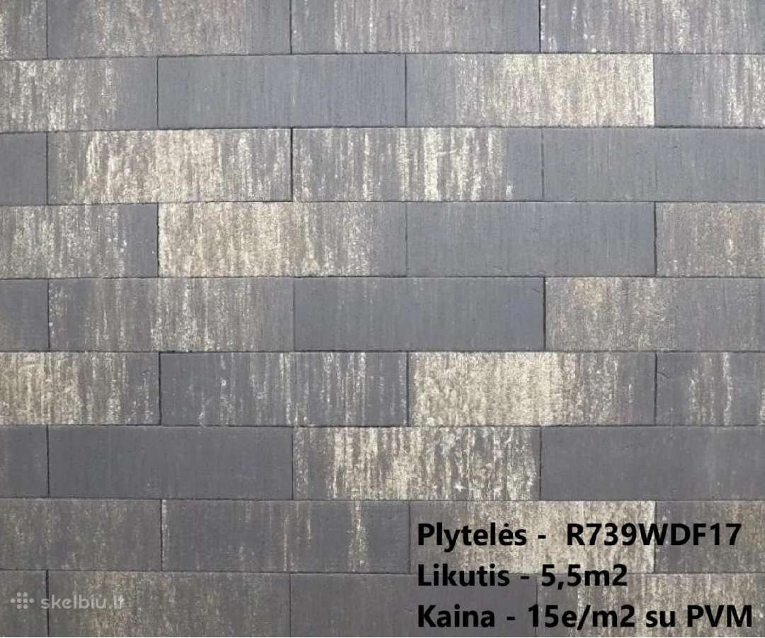 Klinkerio plytelių likučių išpardavimas! - nuotraukos Nr. 5
