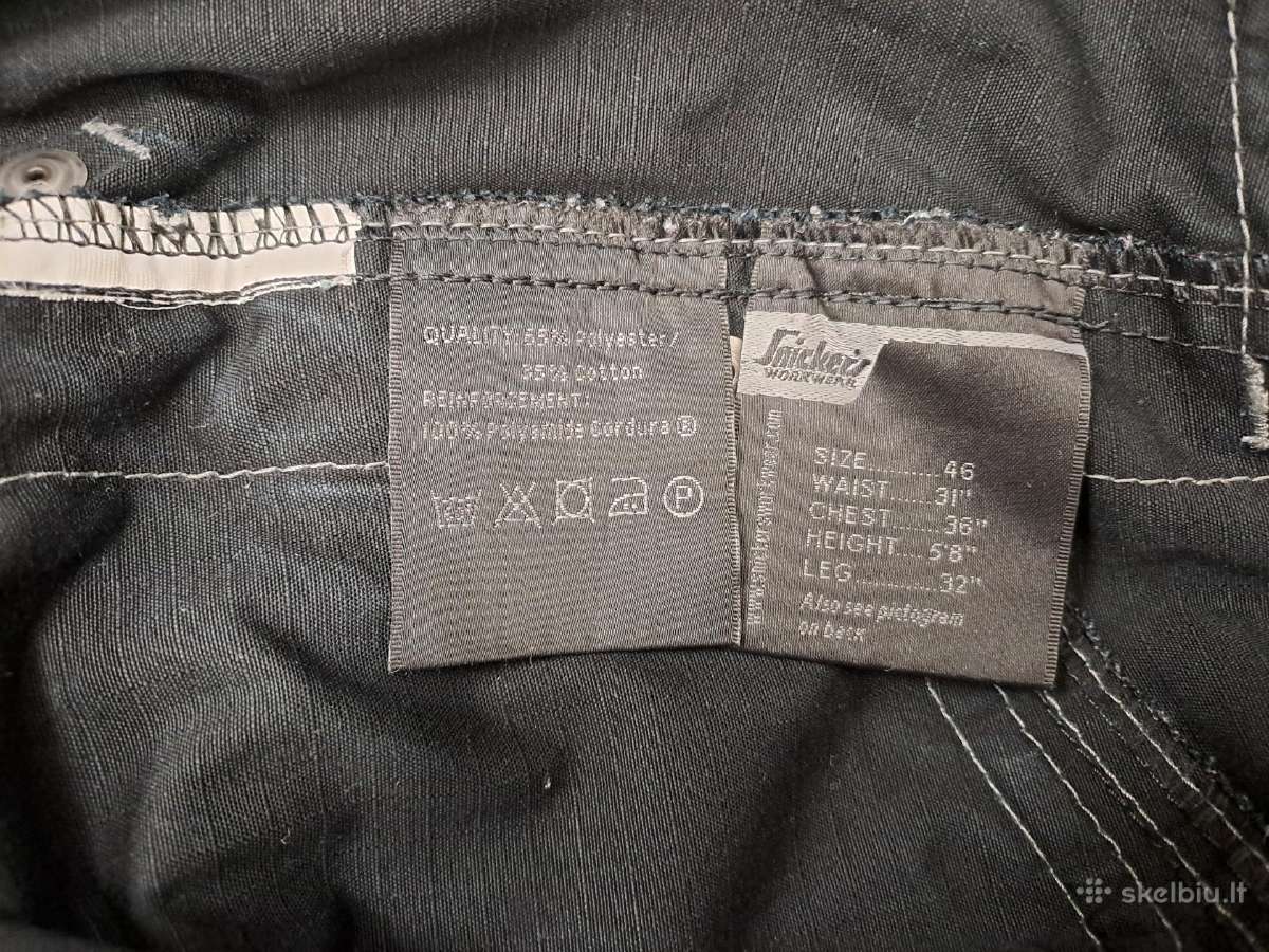 Snickers workwear darbo bridzai 46/l d. - nuotraukos Nr. 10