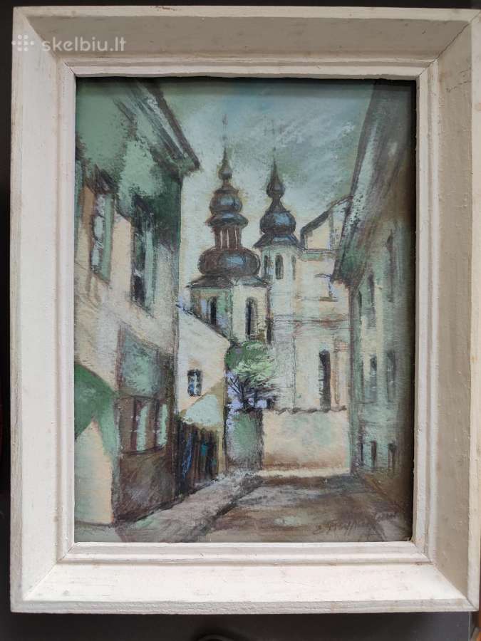 Paveikslas su Vilniumi