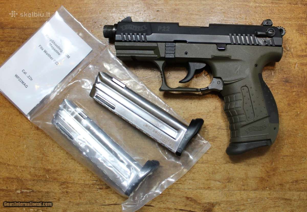 Detuve Walther P22 pistoletui - nuotraukos Nr. 7