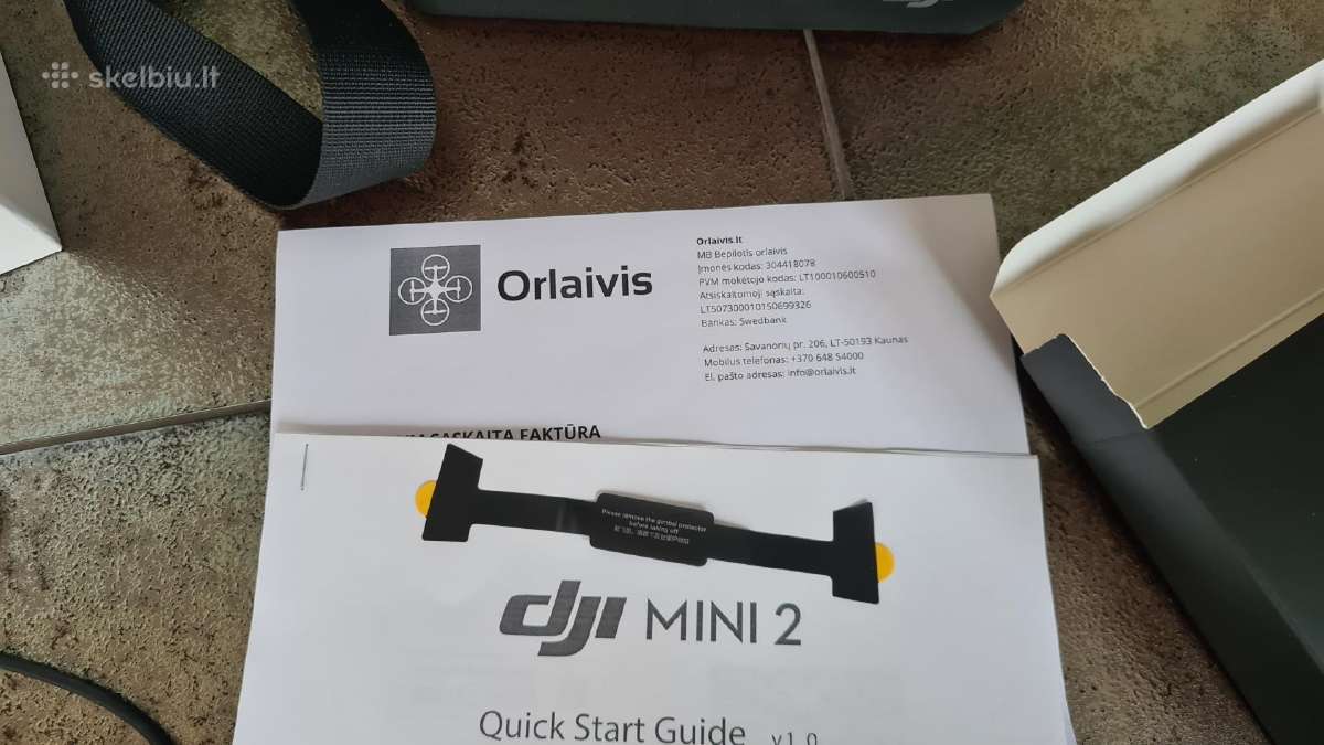 Dronas Dji mini 2 - nuotraukos Nr. 3