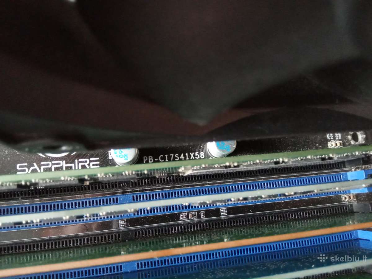 Sapphire Pure Black X58 Lga1366 - nuotraukos Nr. 3