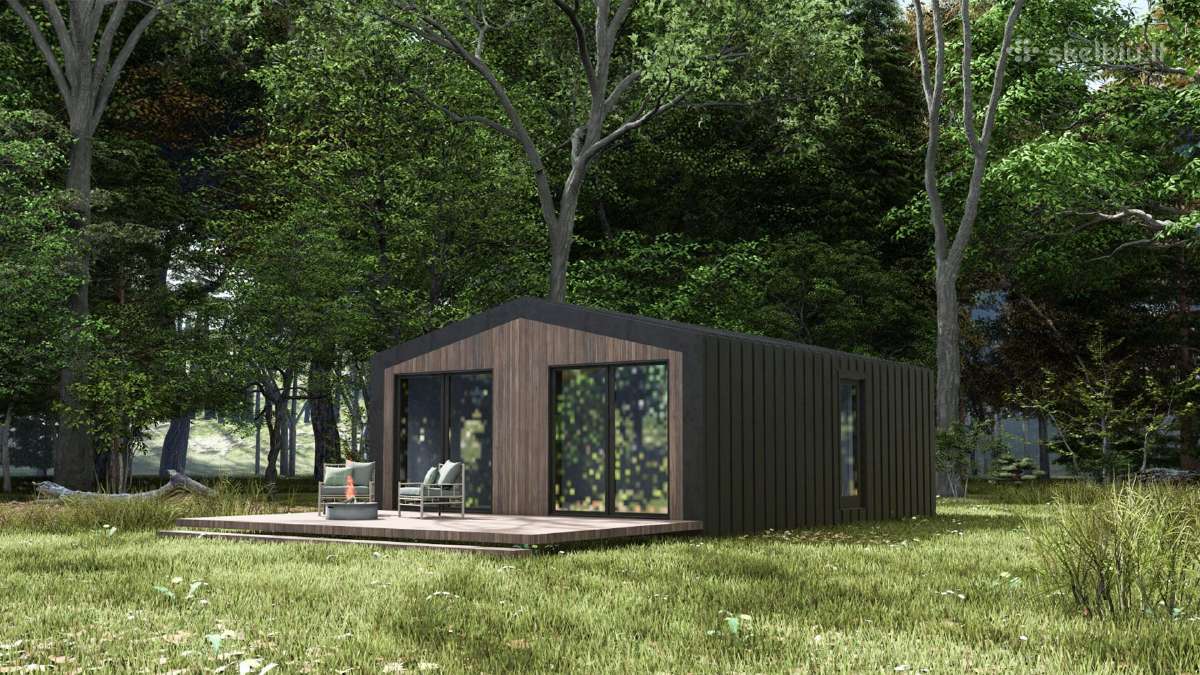 Modulinis namas 50m2 + - nuotraukos Nr. 2