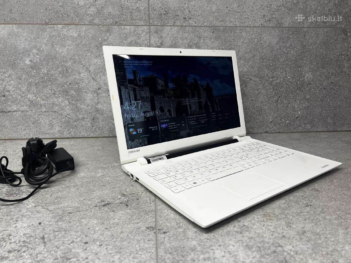 Toshiba 15.6hd LED Amd Quadcore A4 Ram8gb SSD - nuotraukos Nr. 2