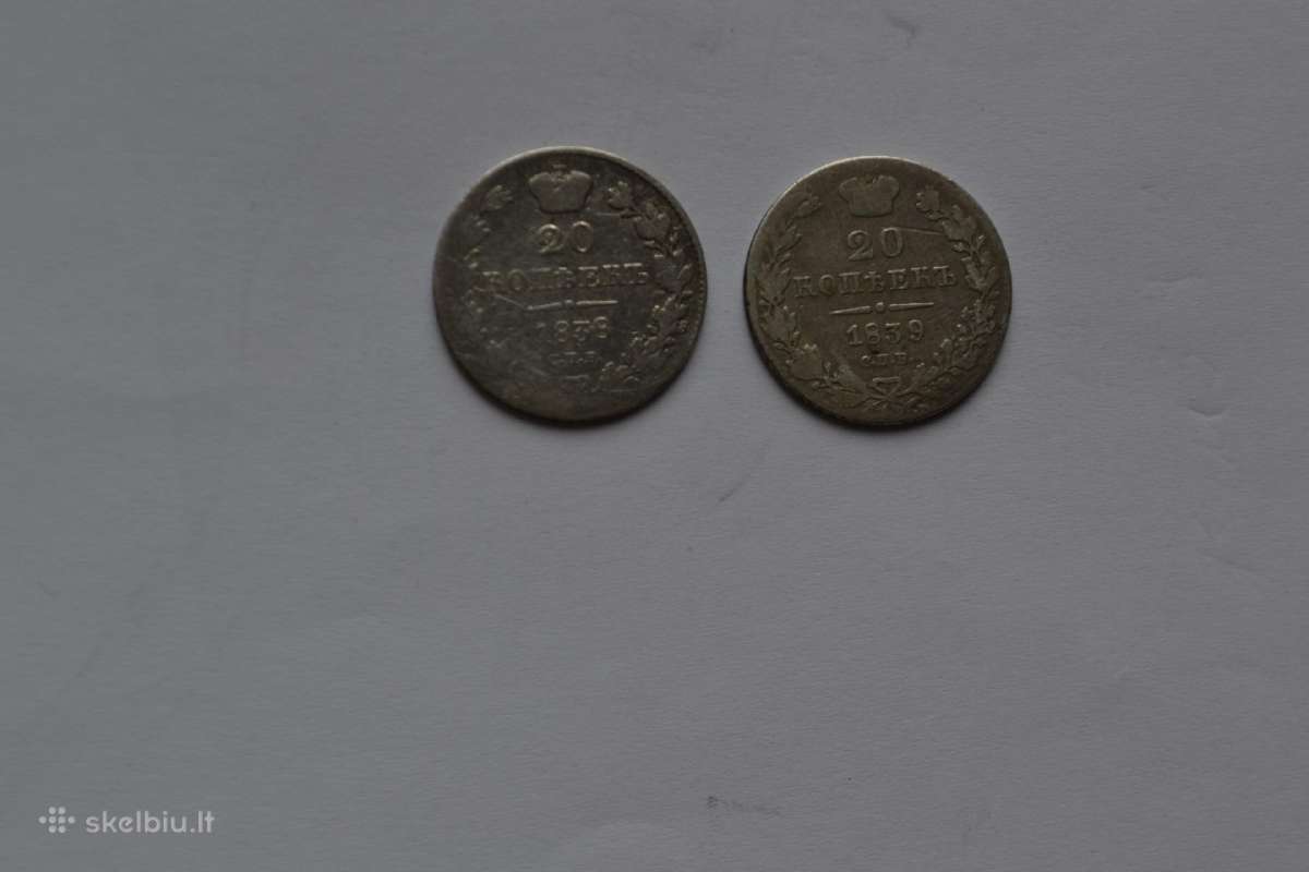 20 kapeiku 1838,1839 m.