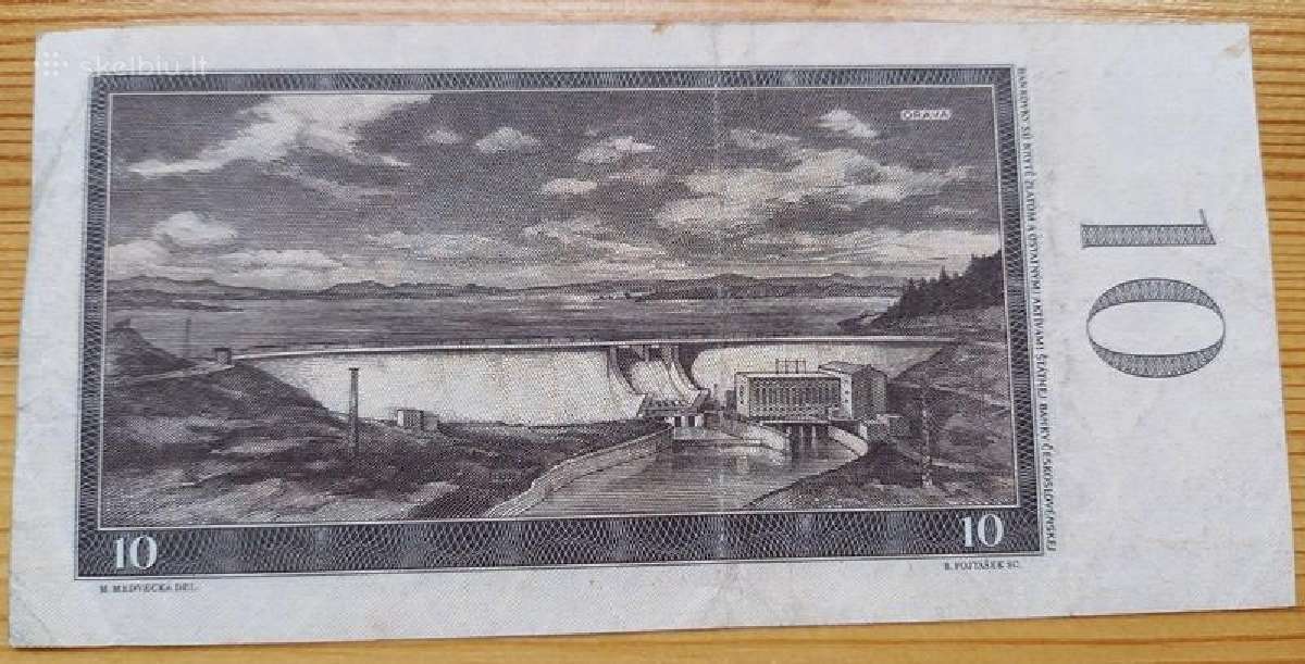 Čekoslovakija 1960 10 kronu