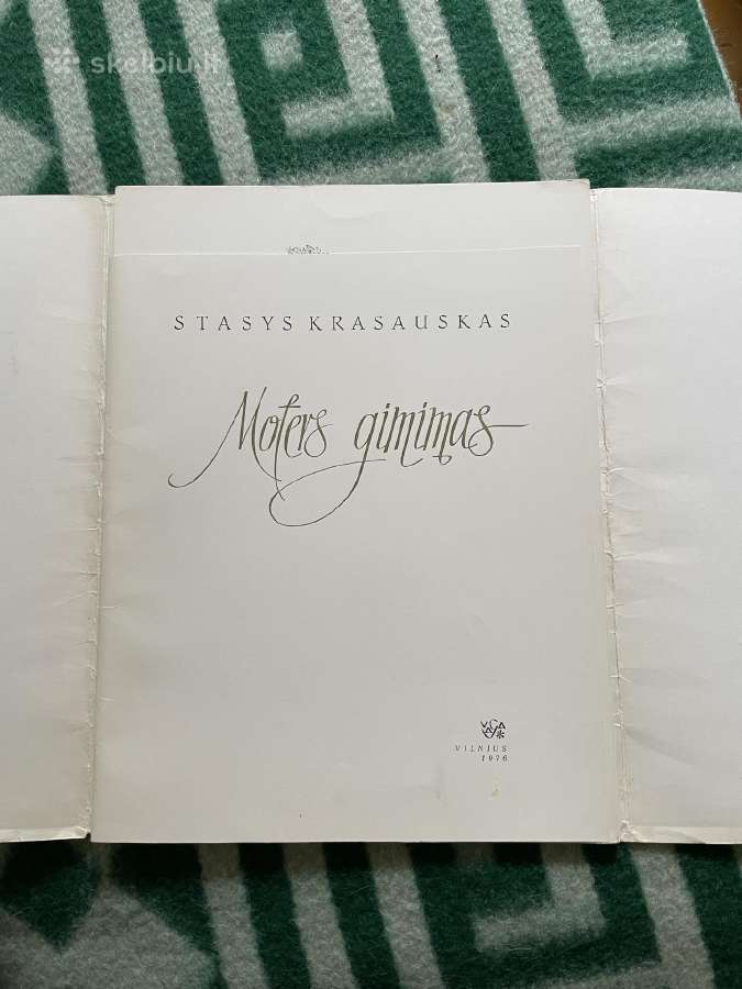 S. Krasausko reprodukcijų albumas Moters gimimas - nuotraukos Nr. 2