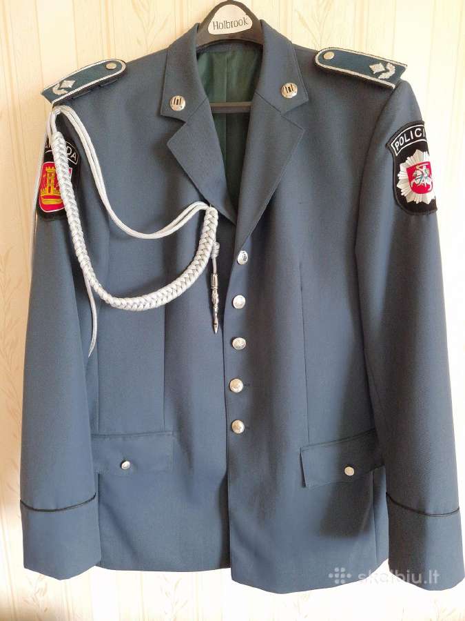 Lietuvos policijos pareigūno išeiginis švarkas