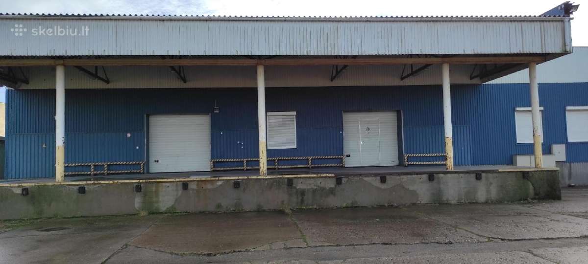 Patalpos 174m2 sandėl./šaldyt. +5,/šaldikliui -20