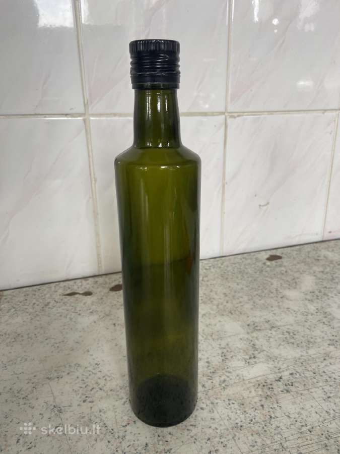 Stikliniai buteliai su kamšteliais 500 ml