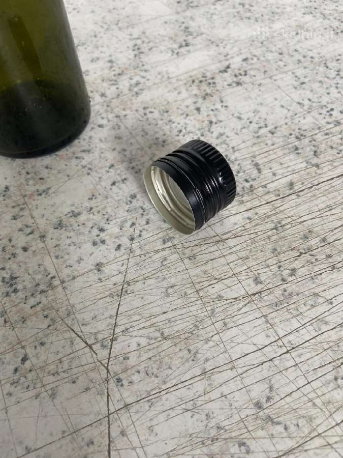 Stikliniai buteliai su kamšteliais 500 ml - nuotraukos Nr. 5