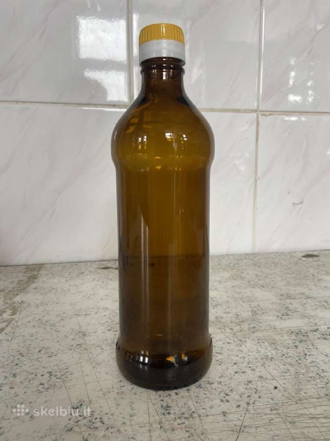 Stikliniai buteliai su kamšteliais 500 ml - nuotraukos Nr. 6