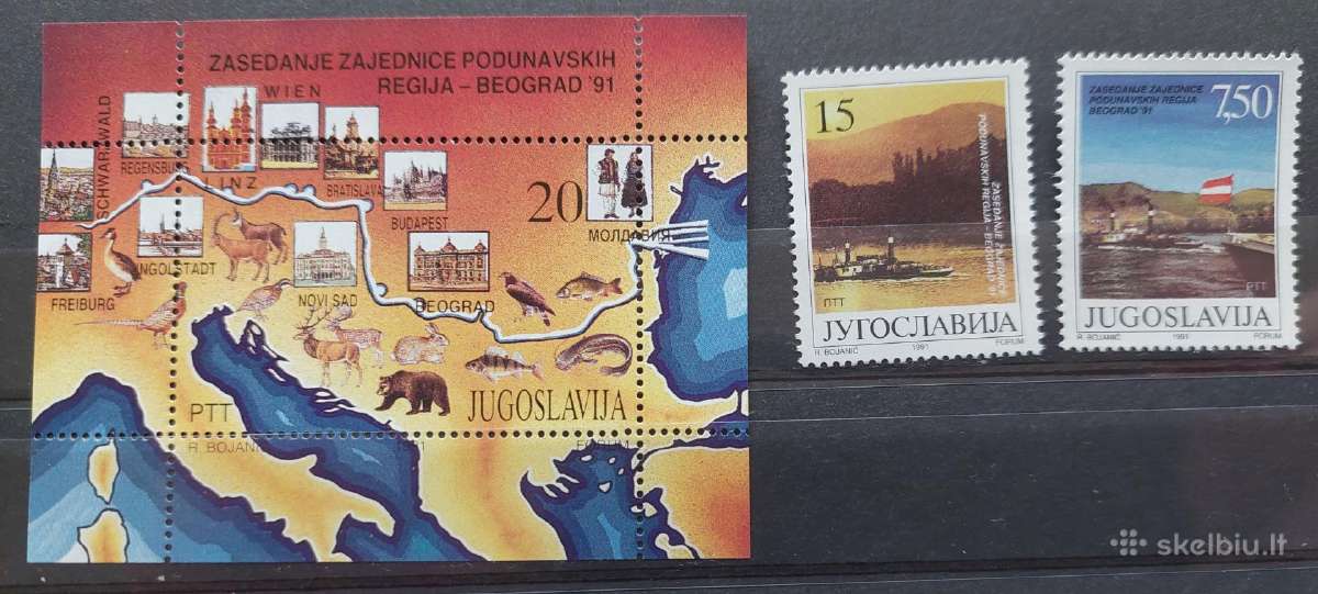 Jugoslavija 1991 Dunojaus konferencija,švarus, Mic