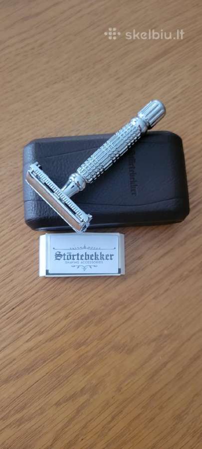 Dviašmenis barzdos skustuvas "Störtebekker"