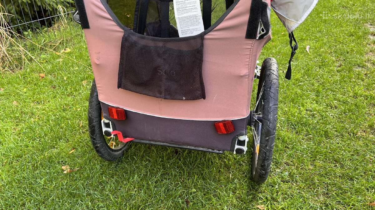 Burley Design Solo dviračio priekada vaikams+ratas - nuotraukos Nr. 10